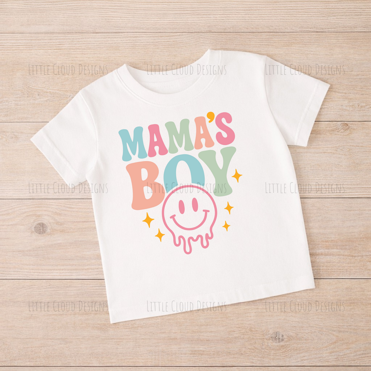 Retro Kids T-Shirt - Sassy Little Soul Vintage Print Tee | Little Cloud Designs