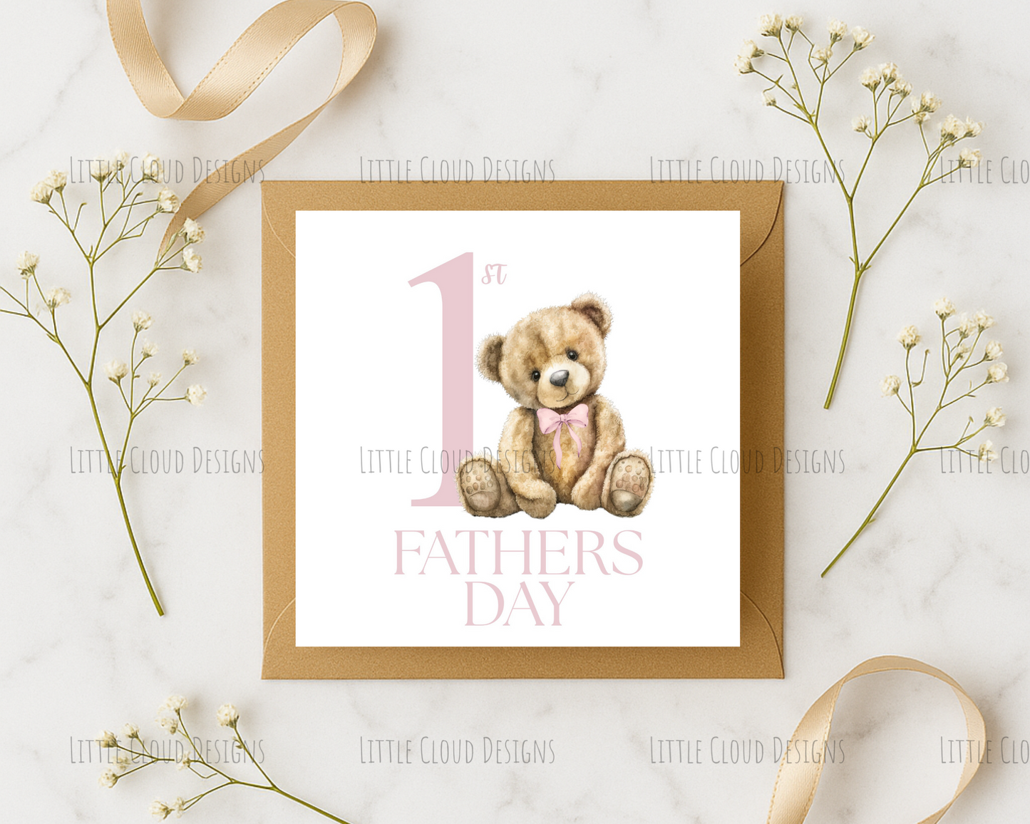Father's Day Card | Little Cloud Designs