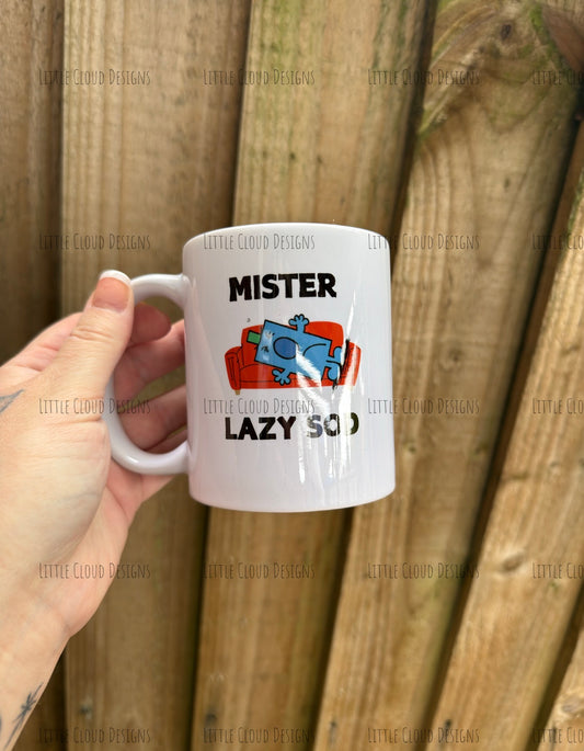 *SECONDS* lazy sod mug | Little Cloud Designs