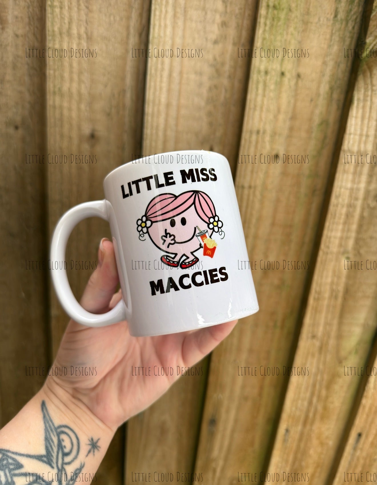 *SECONDS* maccies mug | Little Cloud Designs
