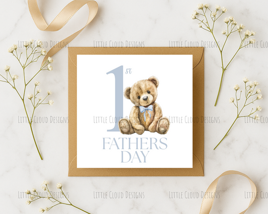 Father's Day Card | Little Cloud Designs
