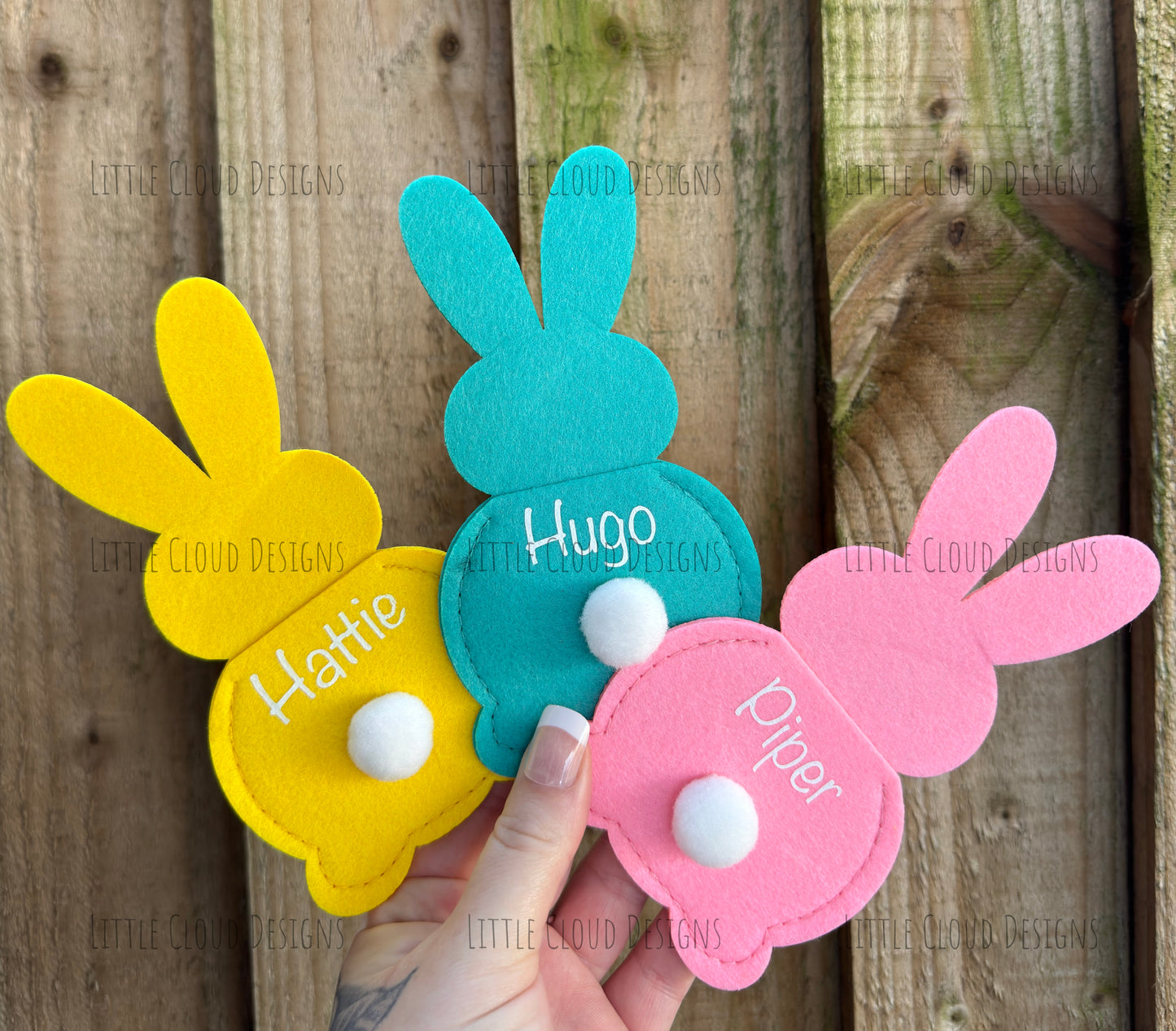 Easter Bunny Chocolate Holder | Novelty Easter Gift & Table Decoration