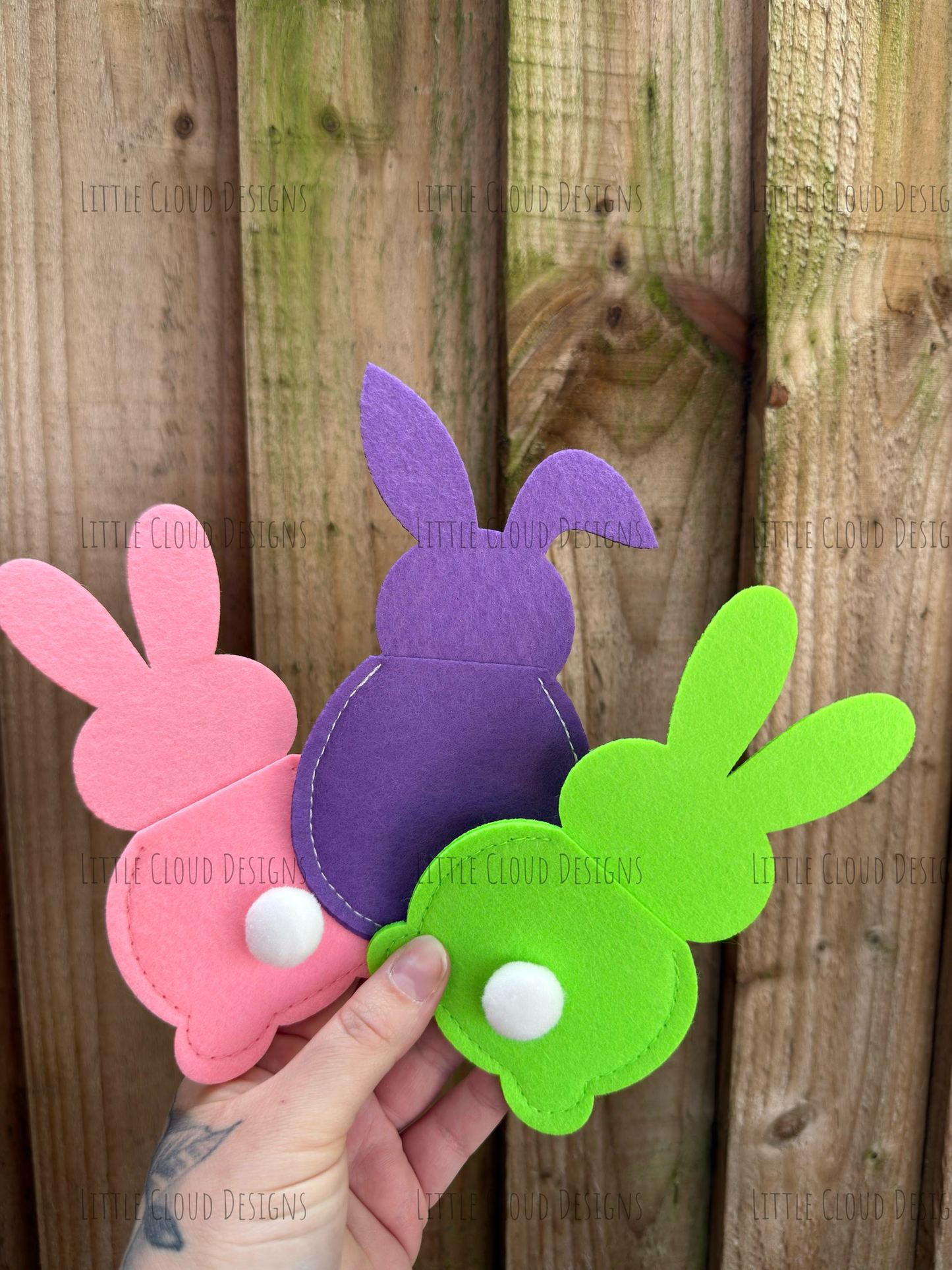 Easter Bunny Chocolate Holder | Novelty Easter Gift & Table Decoration